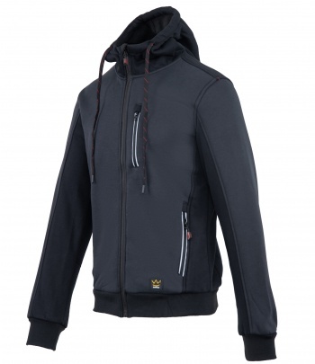 Seven Kings PRO bluza robocza z kapturem grafitowa