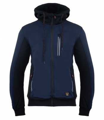 Bluza robocza rozpinana z kapturem Seven Kings PRO Polstar granatowa