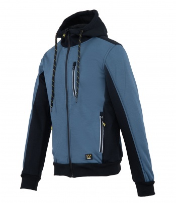 Seven Kings PRO bluza robocza z kapturem niebiesko-granatowa