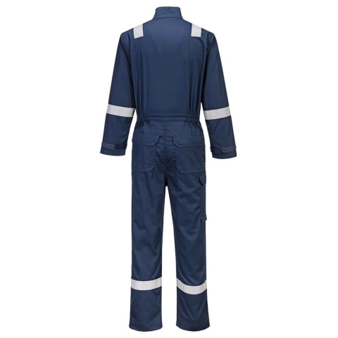 Portwest FR513 kombinezon roboczy trudnopalny chemoodporny granatowy