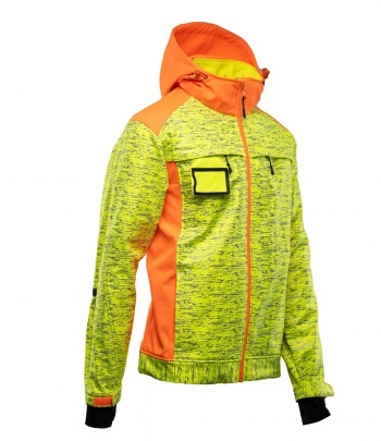 Polstar Seven Kinsg Cross kurtka robocza softshell żółto pomarańczowa