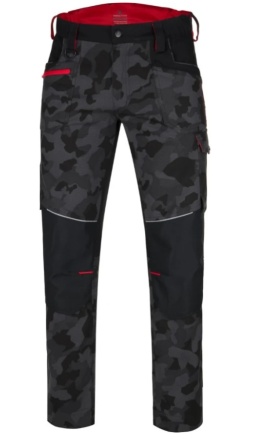 spodnie robocze do pasa CREATRON®CAMO H6636 Ardon czarne