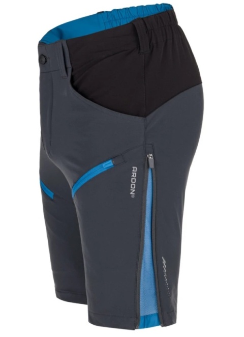 Ardon H2366 spodnie robocze do pasa krótkie softshell CITYCONIC® ciemnoszare