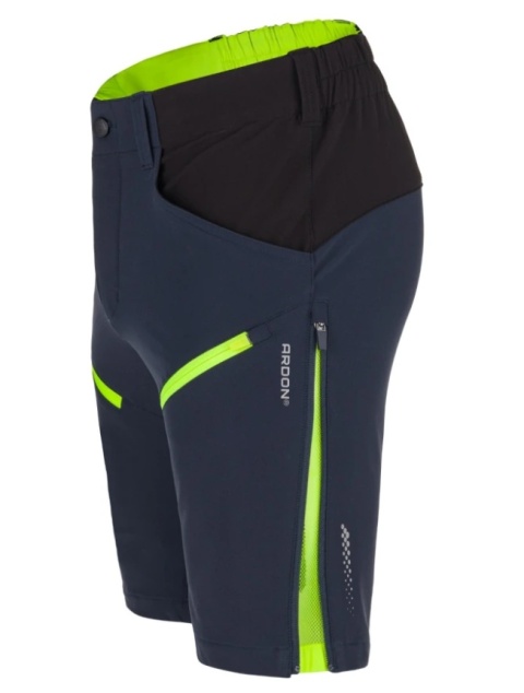 Ardon H2367 spodnie robocze do pasa krótkie softshell CITYCONIC® ciemnoniebieskie