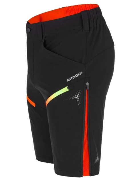 Ardon H2360 spodnie robocze do pasa krótkie softshell CREATRON® czarne