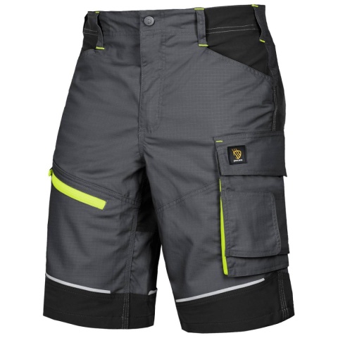 spodenki robocze krótkie Lido Spandex Procera szare