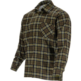 koszula robocza flanelowa w kratę L4181 Lahti Pro zielona