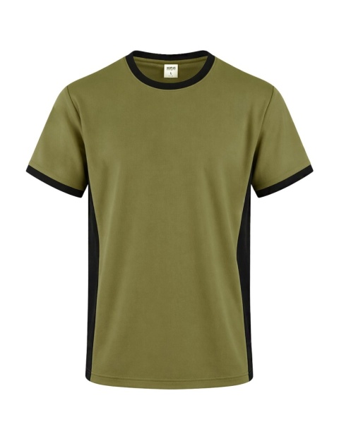 Męska koszulka robocza Neoplus duo contrast GV TS60 rescue JHK khaki