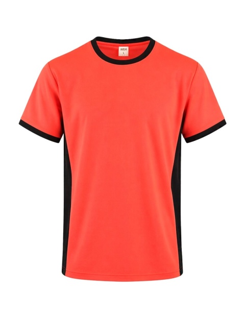 Męska koszulka robocza Neoplus duo contrast GV TS60 rescue JHK pomarańczowo-czarna