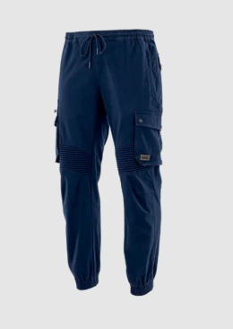 spodnie robocze do pasa joggery RIDER Sara Workwear granatowe