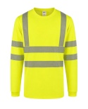 T-SHIRT ROBOCZY OSTRZEGAWCZY Z DŁUGIM RĘKAWEM NEOPLUS HV TSHV55LS