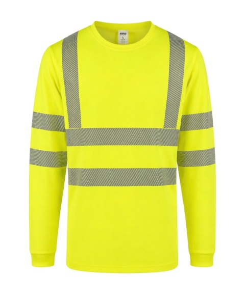 T-SHIRT ROBOCZY OSTRZEGAWCZY Z DŁUGIM RĘKAWEM NEOPLUS HV TSHV55LS
