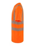 Ostrzegawczy T-shirt Neoplus JHK TSHV55 pomarańczowy