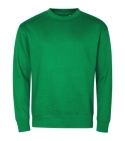 Bluza robocza reklamowa Unisex 422 Crew Malfini zieleń traw