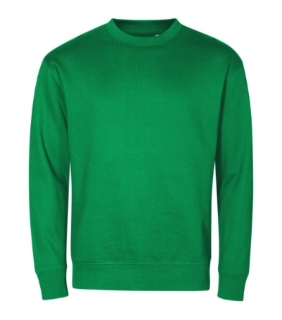 Bluza robocza reklamowa Unisex 422 Crew Malfini zieleń traw
