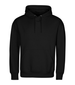 Bluza robocza reklamowa z kapturem unisex Cloud 428 Malfini czarna