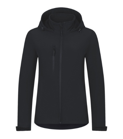 Damska kurtka robocza softshell Trial 549 Malfini ebony gray