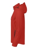 męska kurta robocza typu softshell z Windstorm JHK z kapturem czerwona