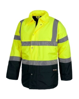 Ostrzegawcza kurtka robocza typu parka 3/4 WTC3710 JHK