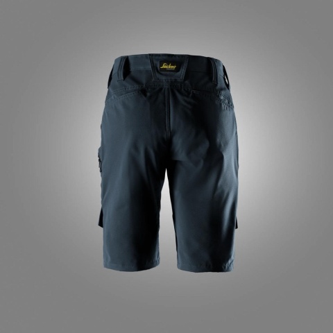 Snickers Workwear 6174 spodnie robocze damskie krótkie stretch ServiceWork granatowe