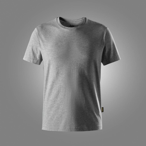 t-shirt roboczy o dopasowanym kroju 2540 Snickers Workwear szary melanż