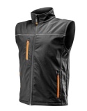 OUTLET BEZRĘKAWNIK ROBOCZY SOFTSHELL 81-532 Neo Tools CZARNY L