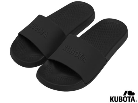 Klapki Edge Kubota czarne