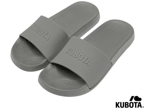 Klapki Edge Kubota szare