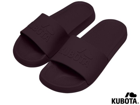 Kubota Plain klapki robocze bordowe