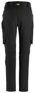 Snickers Workwear 6877 spodnie robocze do pasa damskie full stretch FlexiWork czarne