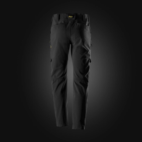 Snickers Workwear 6410 spodnie robocze do pasa stretch ServiceWork czarne