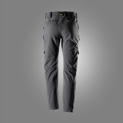 Snickers Workwear 6410 spodnie robocze do pasa stretch ServiceWork szare