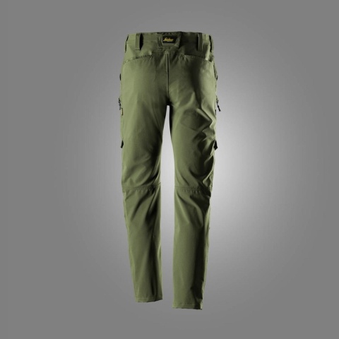 Snickers Workwear 6410 spodnie robocze do pasa stretch ServiceWork khaki