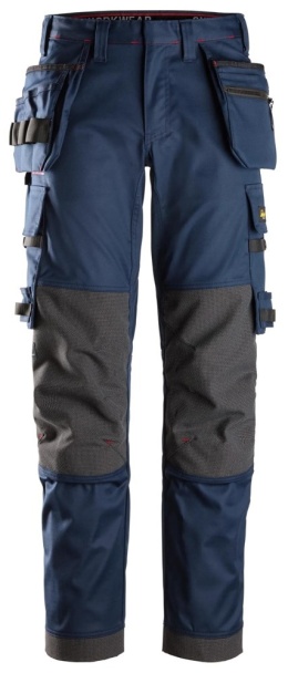 spodnie robocze do pasa trudnopalne stretch z workami kieszeniowymi ProtecWork 6273 Snickers Workwear