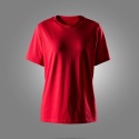 t-shirt roboczy damski Classic 2577 Snickers Workwear czerwony
