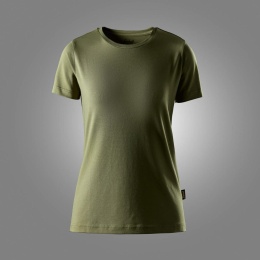 t-shirt roboczy damski o dopasowanym kroju 2547 Snickers Workwear khaki