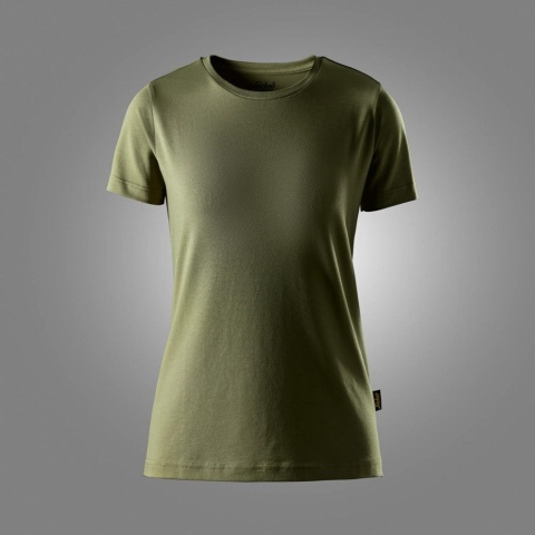 t-shirt roboczy damski o dopasowanym kroju 2547 Snickers Workwear khaki