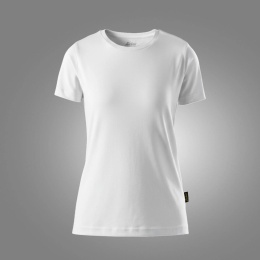 t-shirt roboczy damski o dopasowanym kroju 2547 Snickers Workwear biały