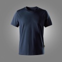 t-shirt roboczy z bawełny organicznej 2559 Snickers Workwear granatowy