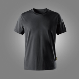 t-shirt roboczy z bawełny organicznej 2559 Snickers Workwear stalowoszary