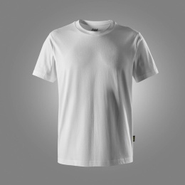 t-shirt roboczy z bawełny organicznej 2559 Snickers Workwear biały