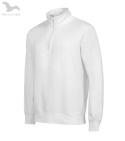 Bluza robocza unisex Malfini Summnit 429 z krótkim zamkiem biała