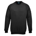 BLUZA TRUDNOPALNA ANTYELEKTROSTATYCZNA czarna