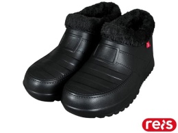 buty robocze ocieplane Fur Reis czarne