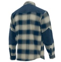 Granatowo szara koszula robocza flanelowa męska Sara Workwear Rancher