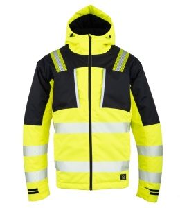 kurtka robocza ocieplana odblaskowa Seven Kings Flash HIVI SKF010Y Polstar