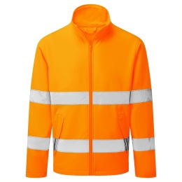 kurtka robocza softshell odblaskowa ES1 Essential Hi-Vis (2L) ES428 Portwest pomarańczowa