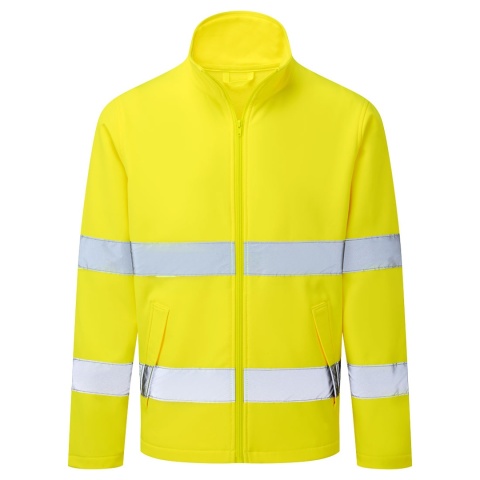 kurtka robocza softshell odblaskowa ES1 Essential Hi-Vis (2L) ES428 Portwest żółta