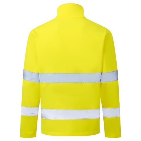 Portwest ES428 kurtka robocza softshell odblaskowa ES1 Essential Hi-Vis (2L) żółta