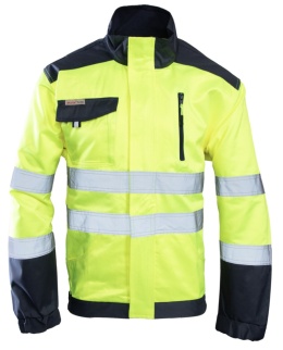 OUTLET BLUZA ROBOCZA ODBLASKOWA BRIXTON FLASH ŻÓŁTA R.62